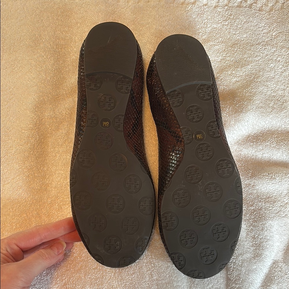 Tory Burch Black Ballet Flats - Picture 3 of 10